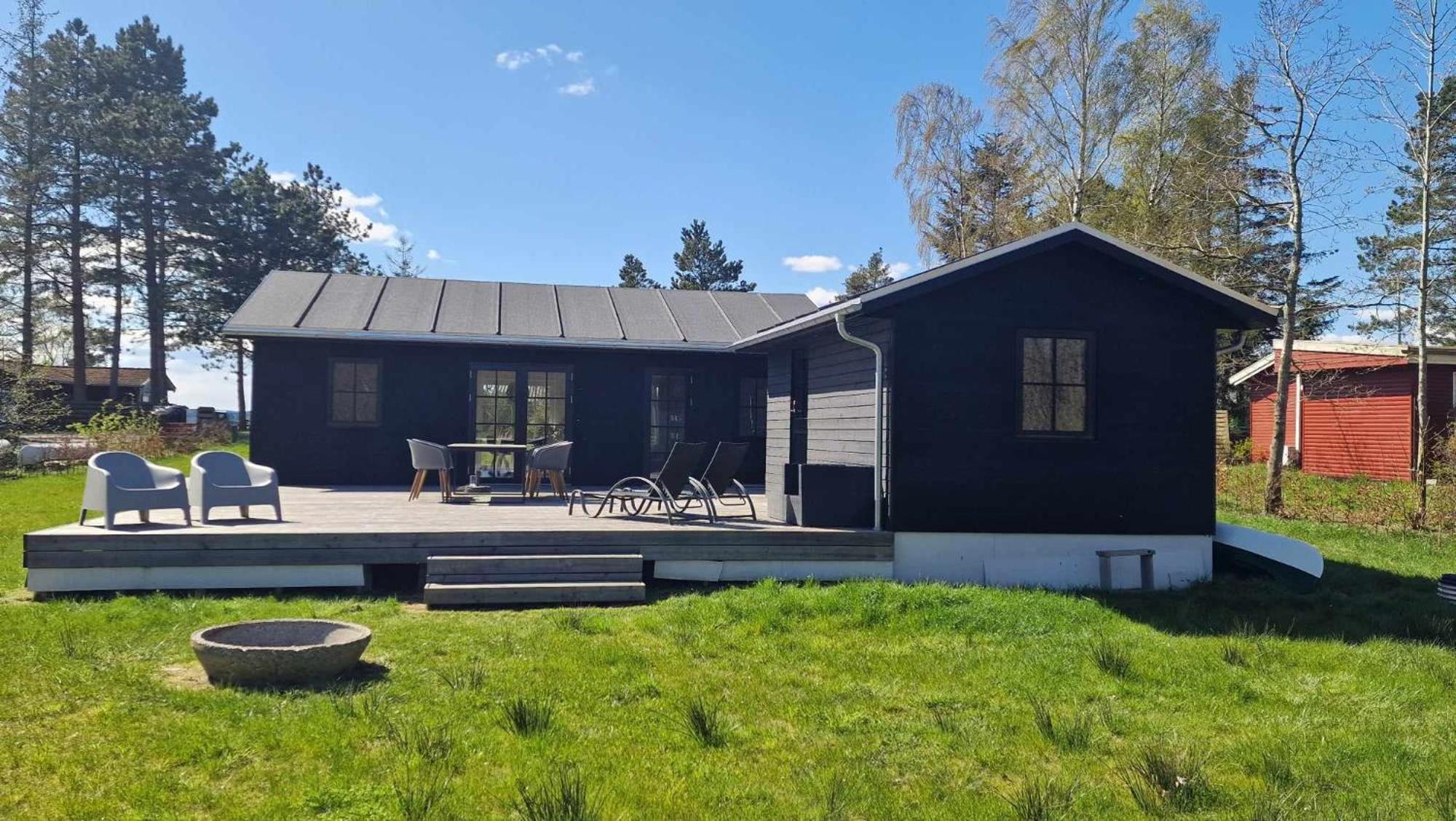 Sommerhus Ved Mosso Med Sokig Skanderborg Exterior foto