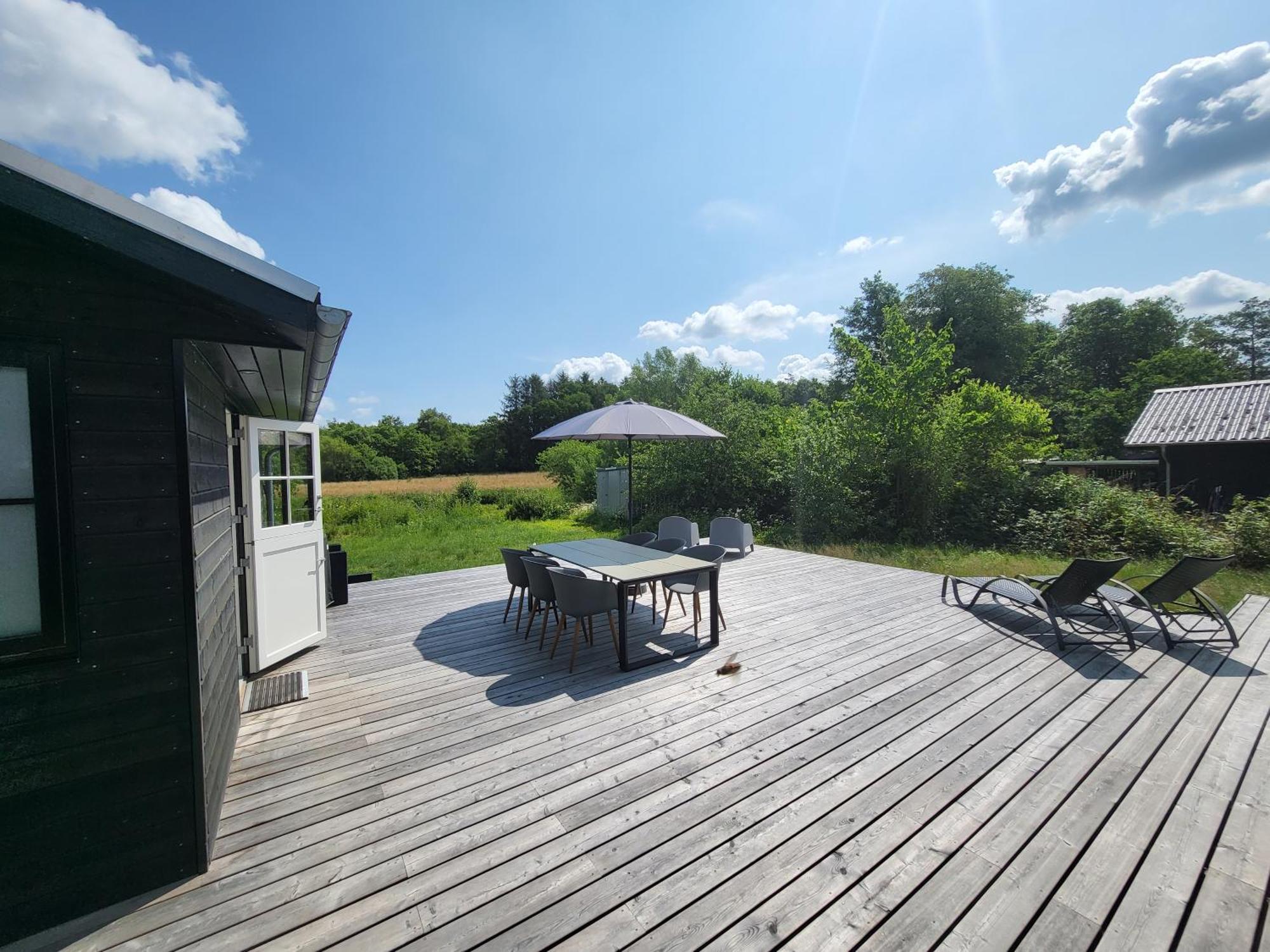 Sommerhus Ved Mosso Med Sokig Skanderborg Exterior foto