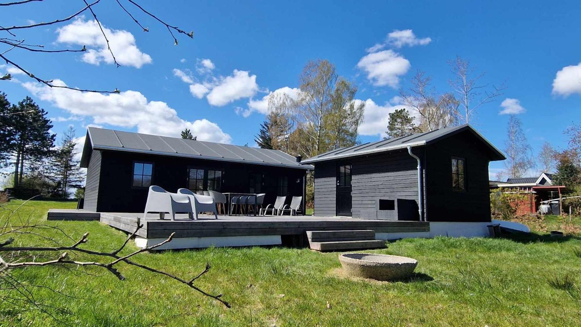 Sommerhus Ved Mosso Med Sokig Skanderborg Exterior foto